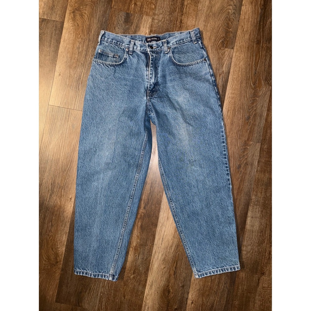 Vintage Faded Glory Original Fit‎ Mens Jeans Blue Denim Size 34x30